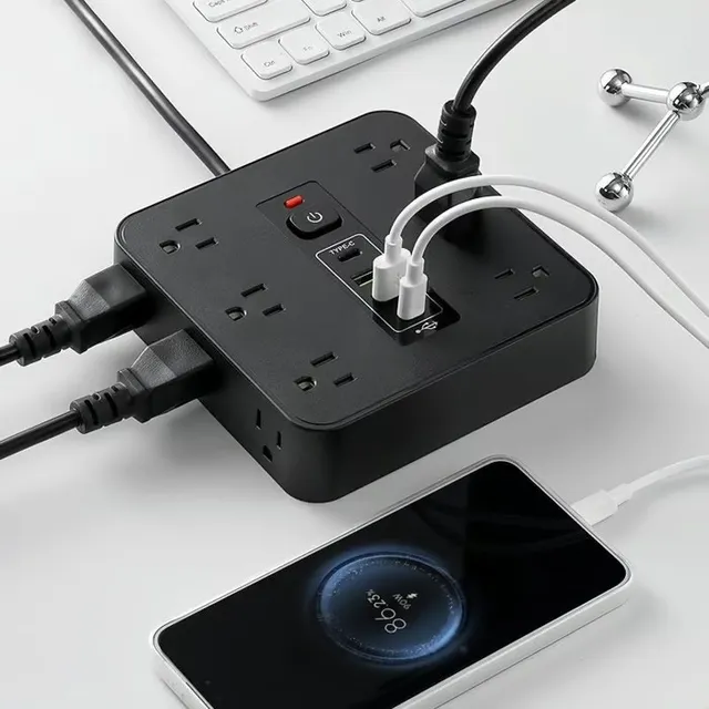 ⚡16 in 1 power strip with switch & surge protection,etl listed fireproof power strip ⚡16 in 1 power strip with switch & surge protection,etl listed fireproof power strip