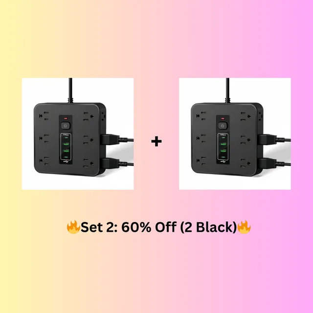 ⚡16 in 1 power strip with switch & surge protection,etl listed fireproof power strip ⚡16 in 1 power strip with switch & surge protection,etl listed fireproof power strip