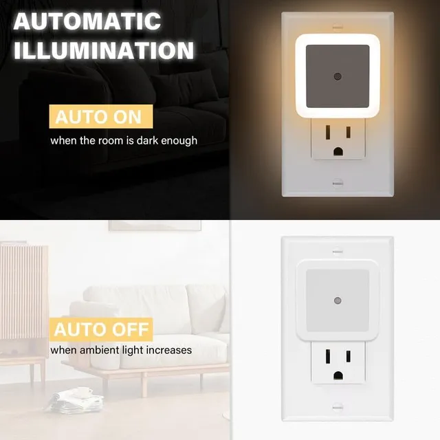 💡6 pack plug in led night lights 💡6 pack plug in led night lights